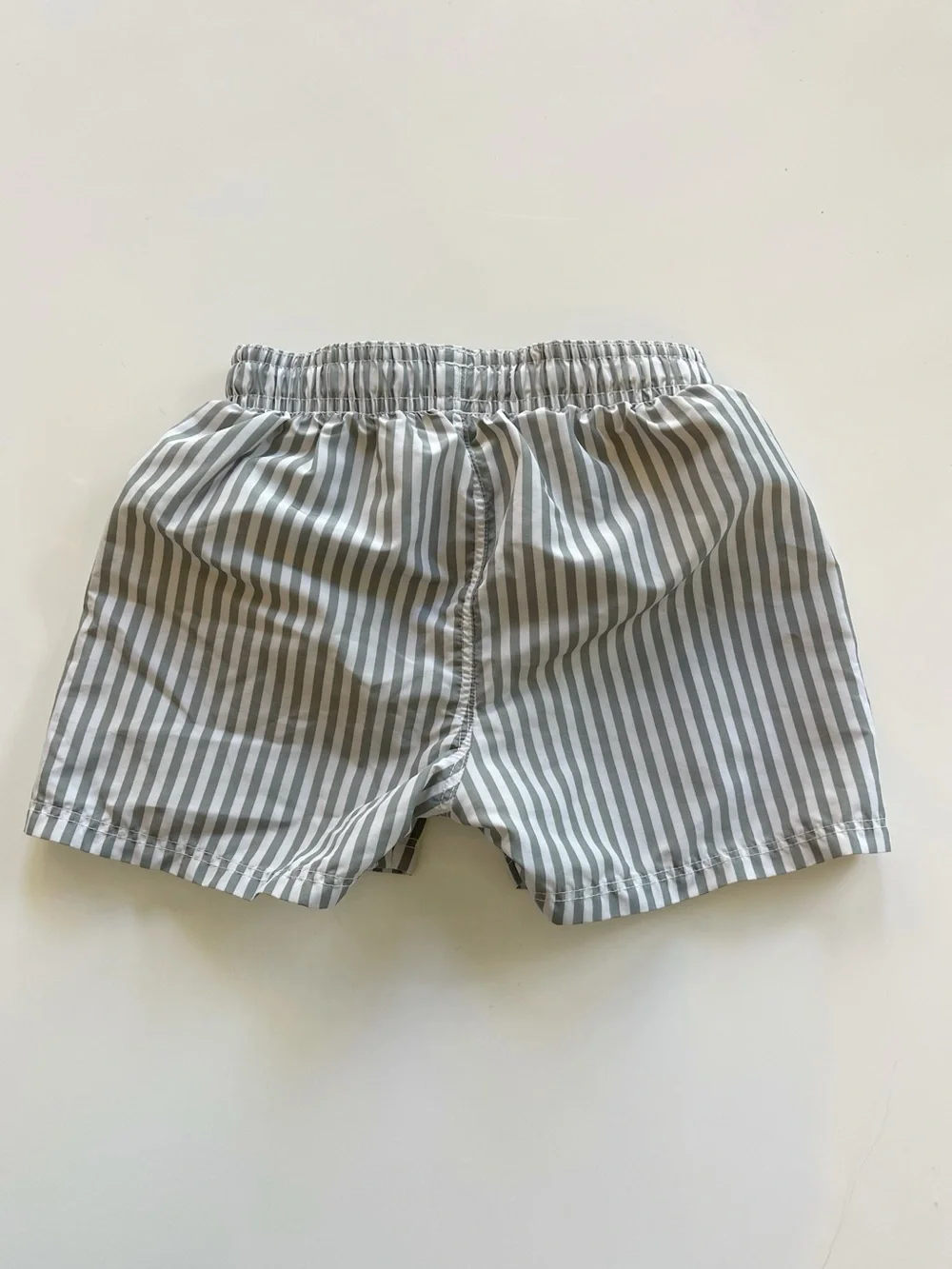 H&M Toddler Sage Stripes Swim Trunks - 18/24 M